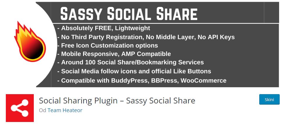 Sassy Social Share