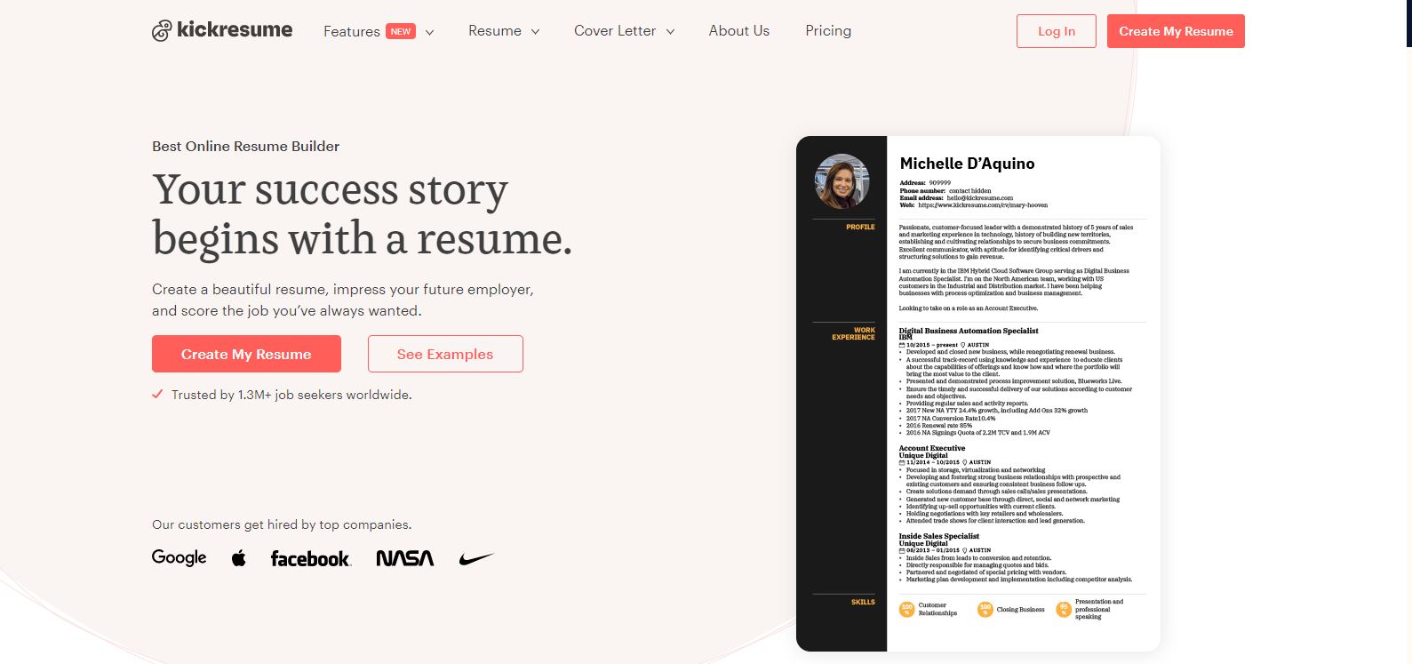 Kickresume