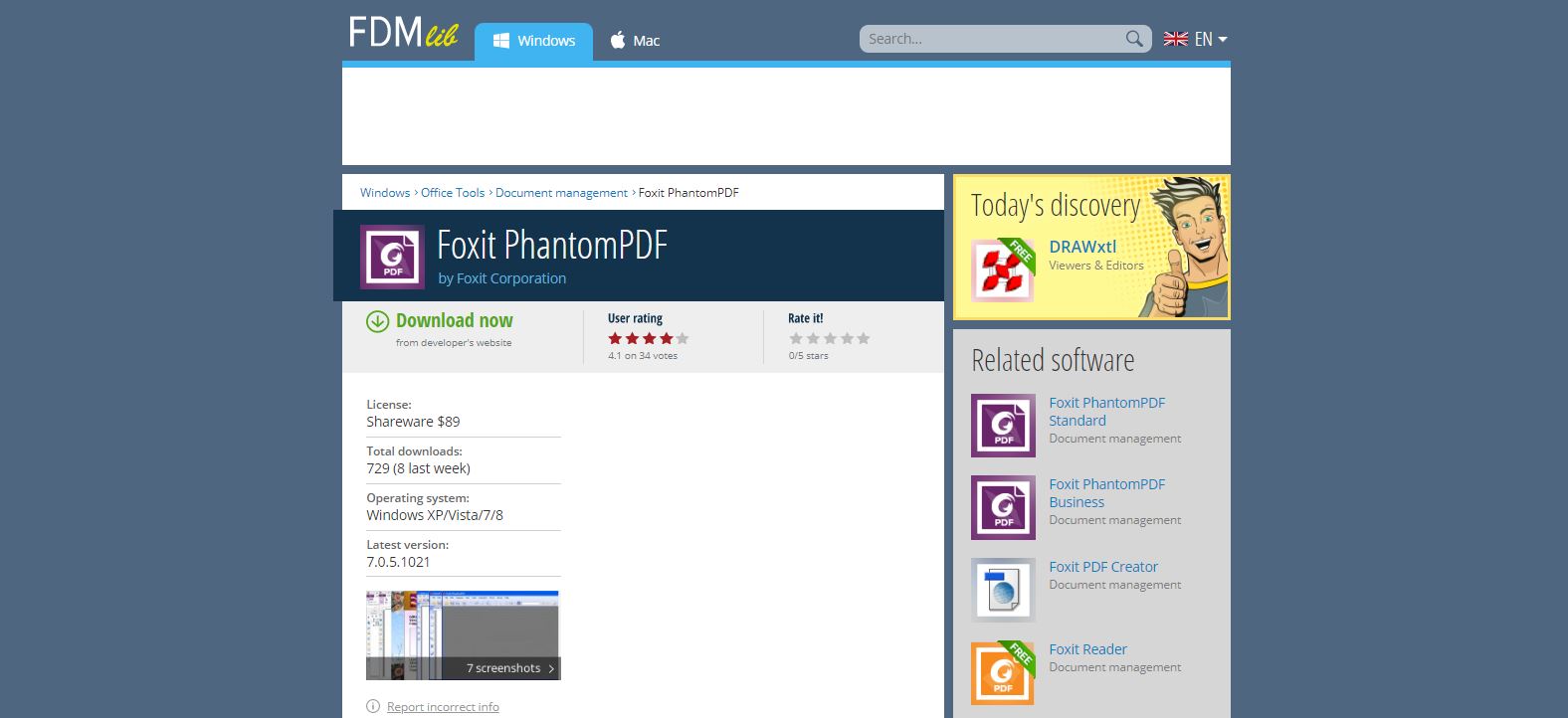 Foxit PhantomPDF