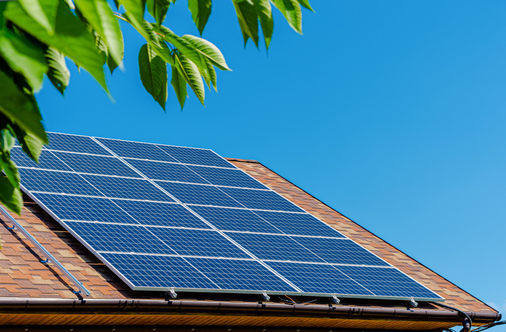 Solar Panels on the Roof