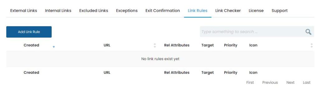 WP Links Link Rules